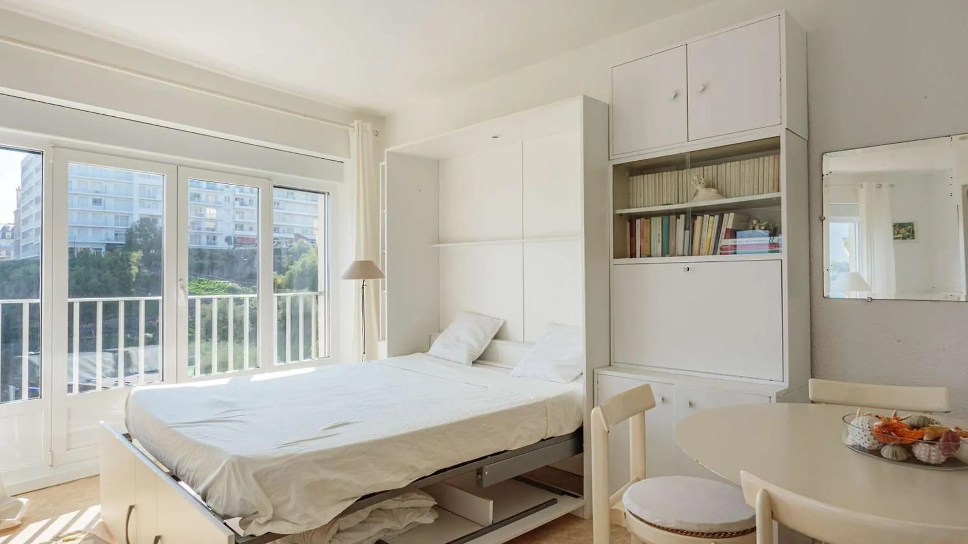 Studio Cosy A Biarritz Avec Vue Sur L'Ocean, 2E Etage, Ascenseur - Fr-1-3-483 Apartman